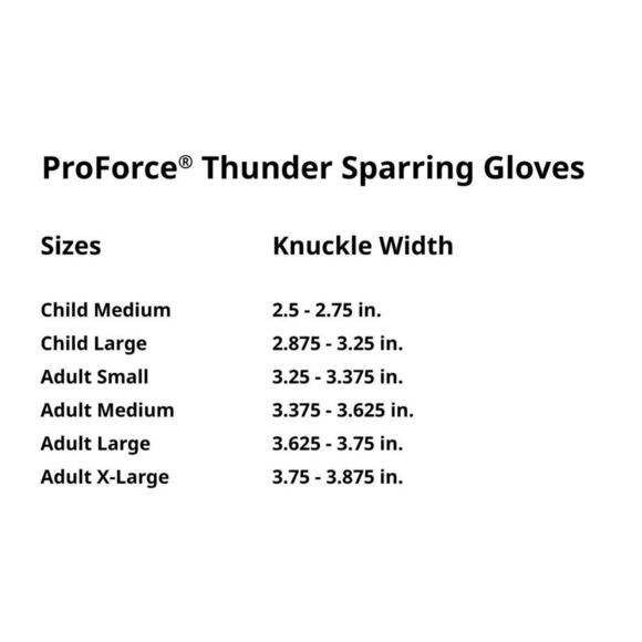 New ProForce Thunder Double Layered Punch Sparring Gloves Adult Size XL RED - Picture 9 of 9